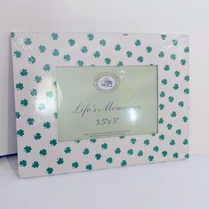 Shamrock Picture Frame St Patrick’s Day Irish 3.5”x5”